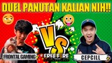 CEPCILL VS FRONTAL GAMING FREE FIRE‼️DUEL PARA PANUTAN - FREE FIRE INDONESIA