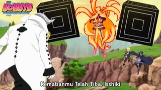 Baryon M0d3.! Isshiki Ketakutan Melihat Nanadaime mengaktifkan Mode Bijuu Terdewa - Spoiler 216&217