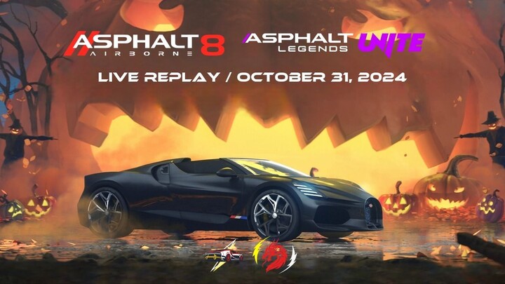 Asphalt 8: Airborne & Asphalt Legends Unite Diwali & Halloween Live Replay Oct 31st, 2024 (GMT+8)