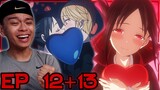 IT'S CUFFING SEASON!! | Kaguya-sama: Love is War Season 3 Episode 12 & 13 Reaction