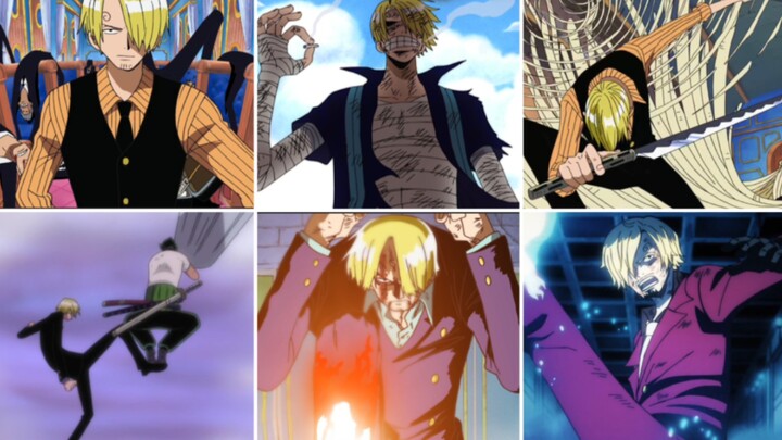 Let’s take you back to Sanji’s growth path! The change from chef at sea to third in command of the Y