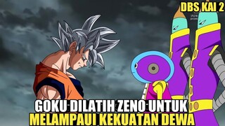 Ketika goku dilatih oleh zeno, Vegeta juga dilatih oleh daishinkan demi mengalahkan Vodker - kai 2