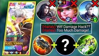 YIN VS MALAYSIA NO.1 HARLEY | YIN NEW BEST BUILD & EMBLEM 2022 | MOBILE LEGENDS