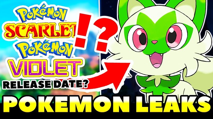 POKEMON NEWS!? RIDDLES for Pokemon Scarlet & Violet Release Date & LEGENDARIES