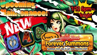 UPCOMING MAINTENACE | CTB SAGA | Fl. 9 EQUIPMENT | GRAND SUMMONERS