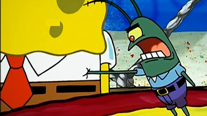 SpongeBob đã trở thành một con quái vật cẩu thả và rác thải chất đống trong nhà anh ta.