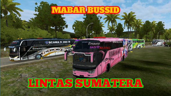 MABAR BUSSID DI LINTAS SUMATERA