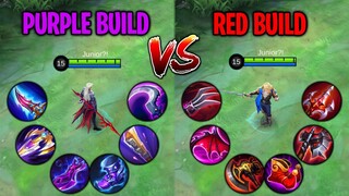 Lancelot Red Build Vs Arlott Purple Build - MLBB