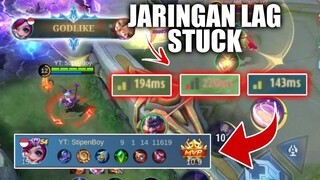 Tetap MVP Walau Jaringan Lag Kuning Merah!! Gameplay Top Global Nana - Build Nana Tersakit