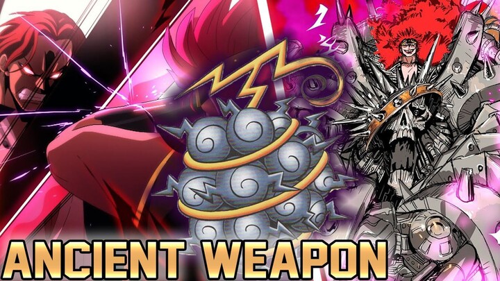 Jiki-Jiki no Mi Eustass Kid adalah Kunci Menggunakan Ancient Weapon PLUTON! - One Piece 1050+