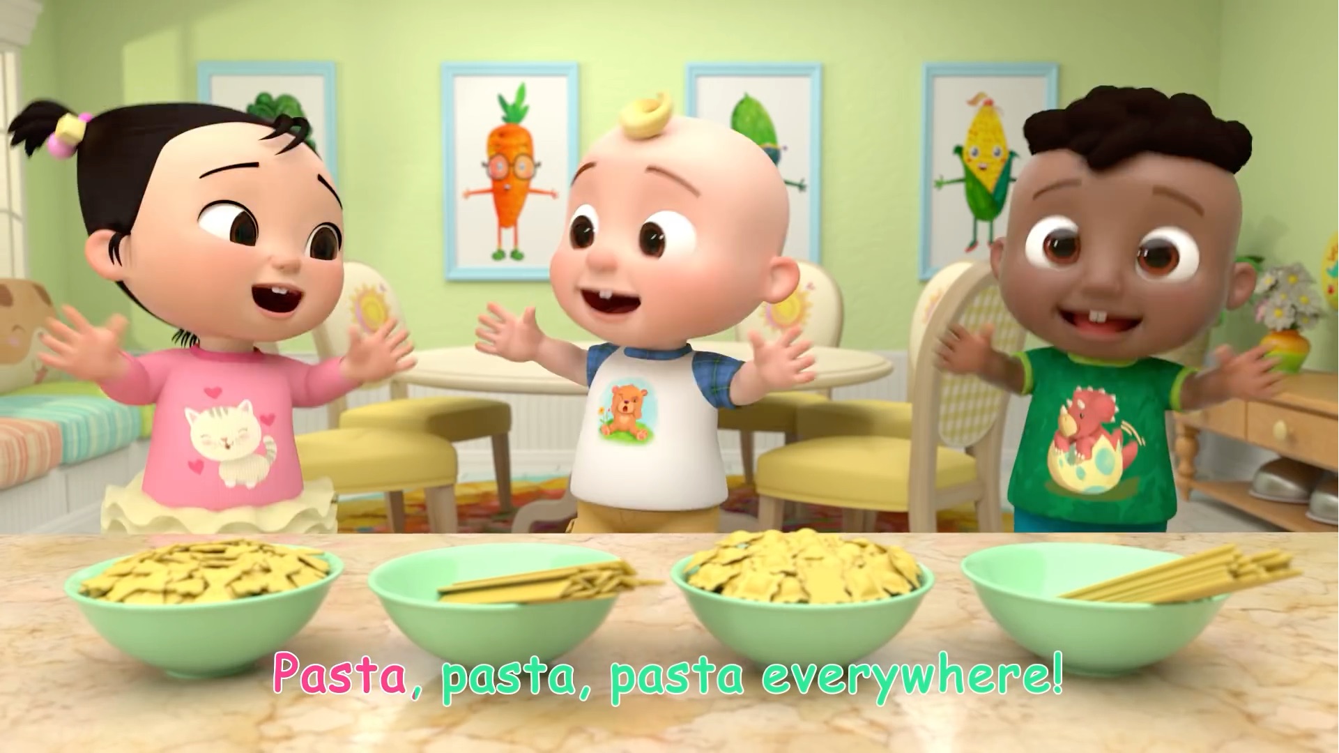 Pasta Song_Cocomelon_Nursery Rhymes_kids Songs_Entertainment  Central_Subscribe now to be Updated! - Bilibili