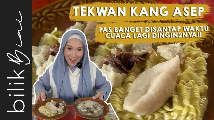 MUSIM HUJAN GINI PENGEN MAKAN YANG HANGAT2??🤤🤤 TEKWAN KANG ASEP JAWABANNYA - Kuliner Jambi