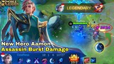 New Hero Aamon Buffed More Damage Gameplay - Mobile Legends Bang Bang
