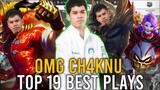 CH4KNU HIGHLIGHTS TOP 19 BEST PLAYS IN MPL PH S8 #oneshotomega