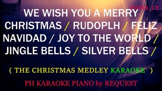 WE WISH YOU A MERRY X'MAS / RUDOLPH / FELIZ NAVIDAD / JOY TO THE WORLD / JINGLE BELLS / SILVER BELLS