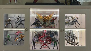 After 7 months, I finally collected all the Kamen Rider Ryuki SHF 13 Knights and finished the scatte