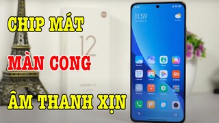 Mở hộp Xiaomi 12X điện thoại màn hình bé rất xịn xò!