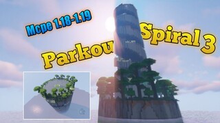 UPDATE MAP PARKOUR SPIRAL 3 MCPE 1.18 - 1.19