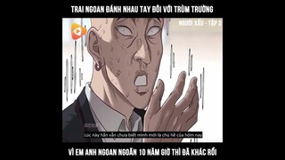 Review truyện Người Xấu P3 - Trai ngoan đánh nhau tay đôi với trùm trường vì bạn gái