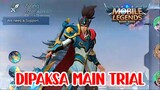 DIPAKSA MAIN TRIAL KARENA AKUN BARU | MOBILE LEGENDS BANG BANG INDONESIA | GAME ML | MOBILE LEGENDS
