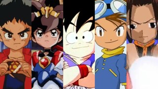[AMV]Remix of childhood anime