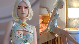 Thalia cheongsam