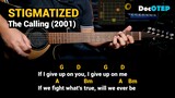 Stigmatized - The Calling (2001) Easy Guitar Chords Tutorial with Lyrics Part 1 SHORTS REELS
