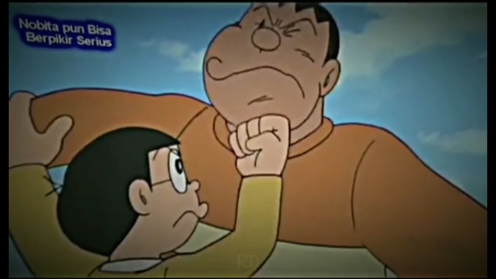 Nobita vs giant 🥶 - Doraemon best battle - Bilibili