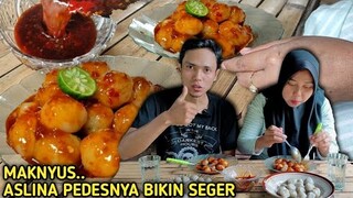 Maknyus.. Masak Cilok Pedes Asem Manis, Tetap Empuk dan Nikmat Walau Sudah Dingin