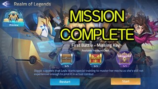 First Battle - Missing Key (Walkthrough) Mobile Legends: Adventure | REALM OF LEGENDS