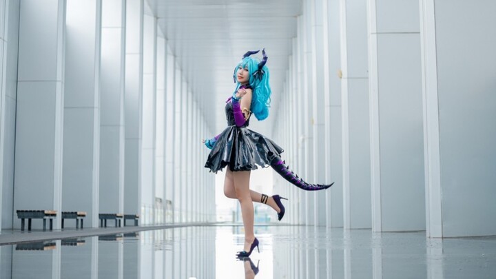 【VOCALOID】Pembayaran video pameran komik Hatsune Miku Little Devil cos