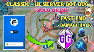 Classic Bot 1k Server SOLO | VPN / GAMEGUARDIAN TRICKS 1 minute End