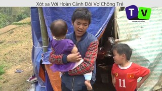 Xót xa Với Hoàn Cảnh Đôi Vợ Chồng Trẻ 4 Đứa Con Ở Trong Ngôi Nhà Bạt Chỉ Có 7m Vuông p1