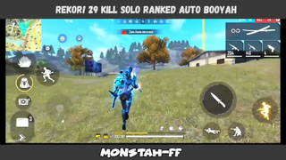 Rekor solo ranked kill terbanyak ! auto booyah !