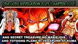 Oda Gods revelation 2023 Chapter 1072 | Vegapunk and Kuma | Secret treasure ng mariejois (theory)