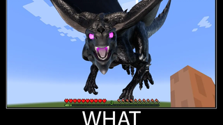 Minecraft รออะไร meme part 75 minecraft ที่เหมือนจริง ender dragon
