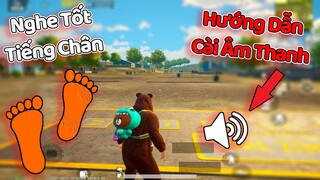 PUBG Mobile - Hướng Dẫn Nghe và Setting Âm Thanh Chuẩn Nhất : Phát Hiện Địch và Cải Thiện Kỹ Năn