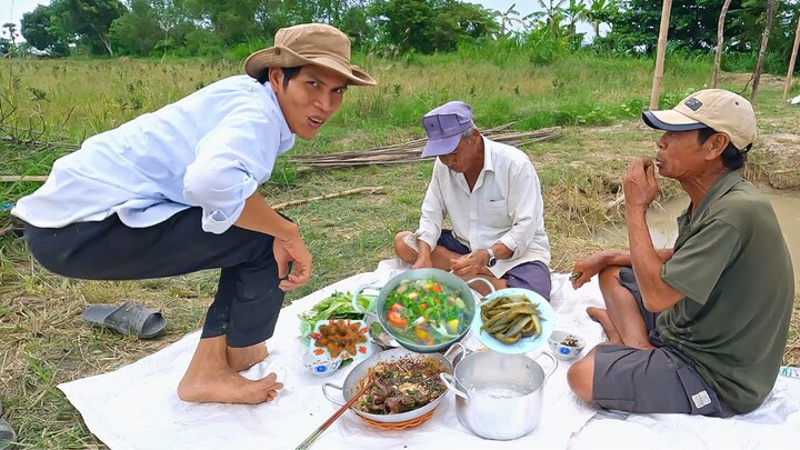 CANH CHUA CUA ĐỒNG CÁ CHẠCH - CÚT KHÌA NÉT MIỀN QUÊ || ÚT LỤC BÌNH