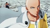 Dragon-level disaster monster hero tyrannizing water dragon until bald cape man Saitama appears [One Punch Man S2]