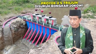 JOKOWI TAK PEDULI HARUS BONGKAR! Inilah 7 Proyek Menguntungkan Dirinya Yang Tak Disetujui Pak Jokowi