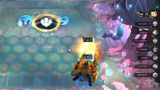 Eleven city-states, all three-star Ryze skills displayed!