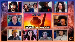 REAÇÃO AO TRAILER 2 ONE PIECE [LIVE ACTION] | YOUTUBERS BRASILEIROS REAGIANDO | NETFLIX | #36