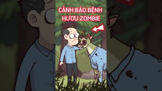 Cảnh báo bệnh hươu Zombie #shorts #trithucplus #trithuc