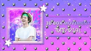 3D BOX MOVEMENT | ALIGHT MOTION TUTORIAL 🌺