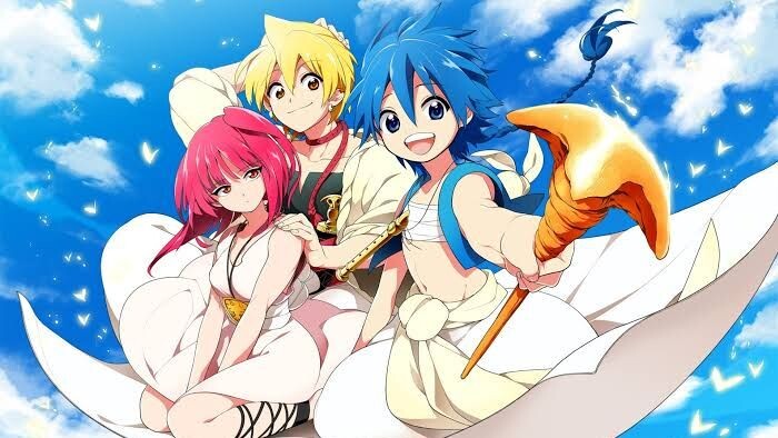 REVIEW ANIME MAGI: LABYRINTH OF MAGIC (RECOMMENDED ANIME)