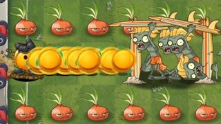 Surfer Zombie level 50 vs 1000 plants in 1 - Who is Noob? - PVZ2 MK