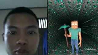 MINECRAFT GRAFIK RTX HEROBRINE NYA JADI TAMBAH HD