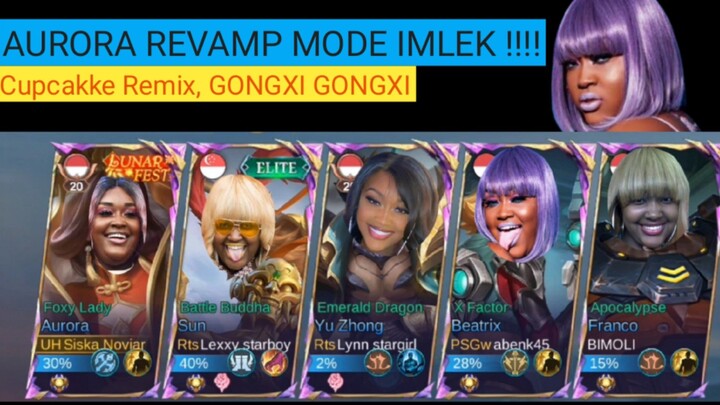 Aurora Mode Imlek !, Gongxi Gongxi Cupcakke Remix