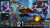 21 Upcoming Skins In Mobile Legends | Rocco Yt