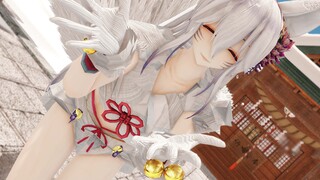 【MMD】White Nine-Tailed Fox's weak voice Roki ロキ